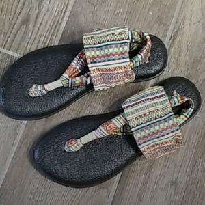 Sanuk Aztec Sling Sandals